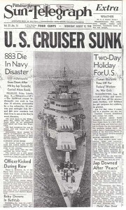 uss indianapolis newspaper