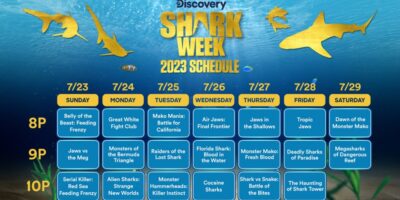 shark week 2023 schedule