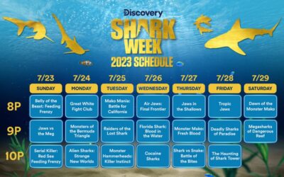 shark week 2023 schedule