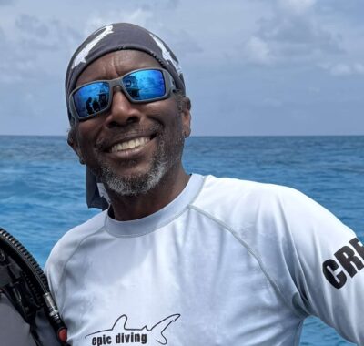 shark boat captain david epic diving